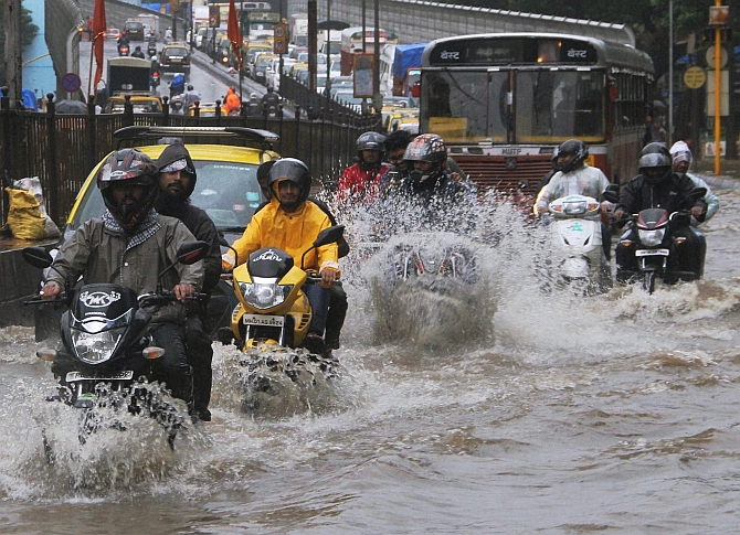 Rain in Mumbai