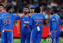 ভারত হারালো অস্ট্রেলিয়া  কে ৫ উইকেটে তৃতীয় টি ২০ তে